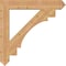 Ekena Millwork Merced Arts & Crafts Smooth Bracket, Western Red Cedar, 5 1/2"W x 40"D x 40"H BKT06X40X40MRC03SWR - alternate 2